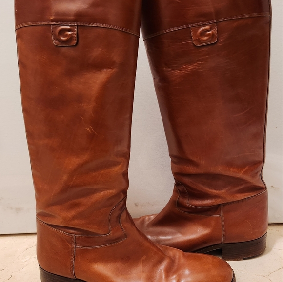 Men's Gucci Vintage Tall Boots, Size 11 - Picture 6 of 6